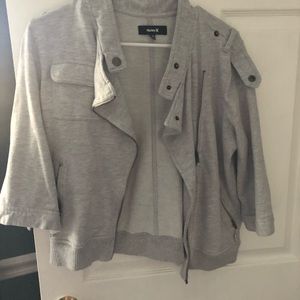 Hurley light grey jacket